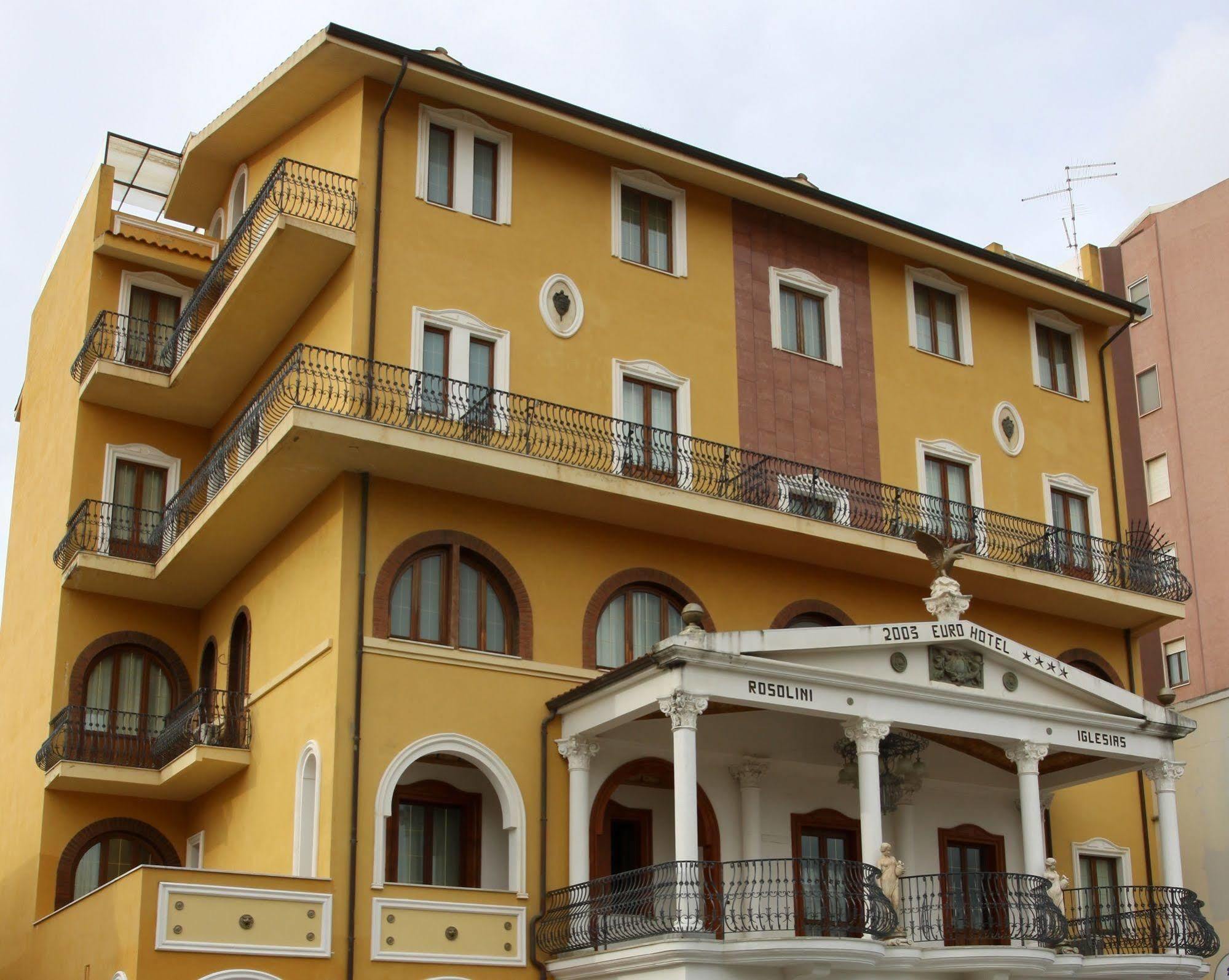 Euro Hotel Iglesias Ngoại thất bức ảnh